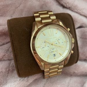 Michael Kors Bradshaw watch in gold